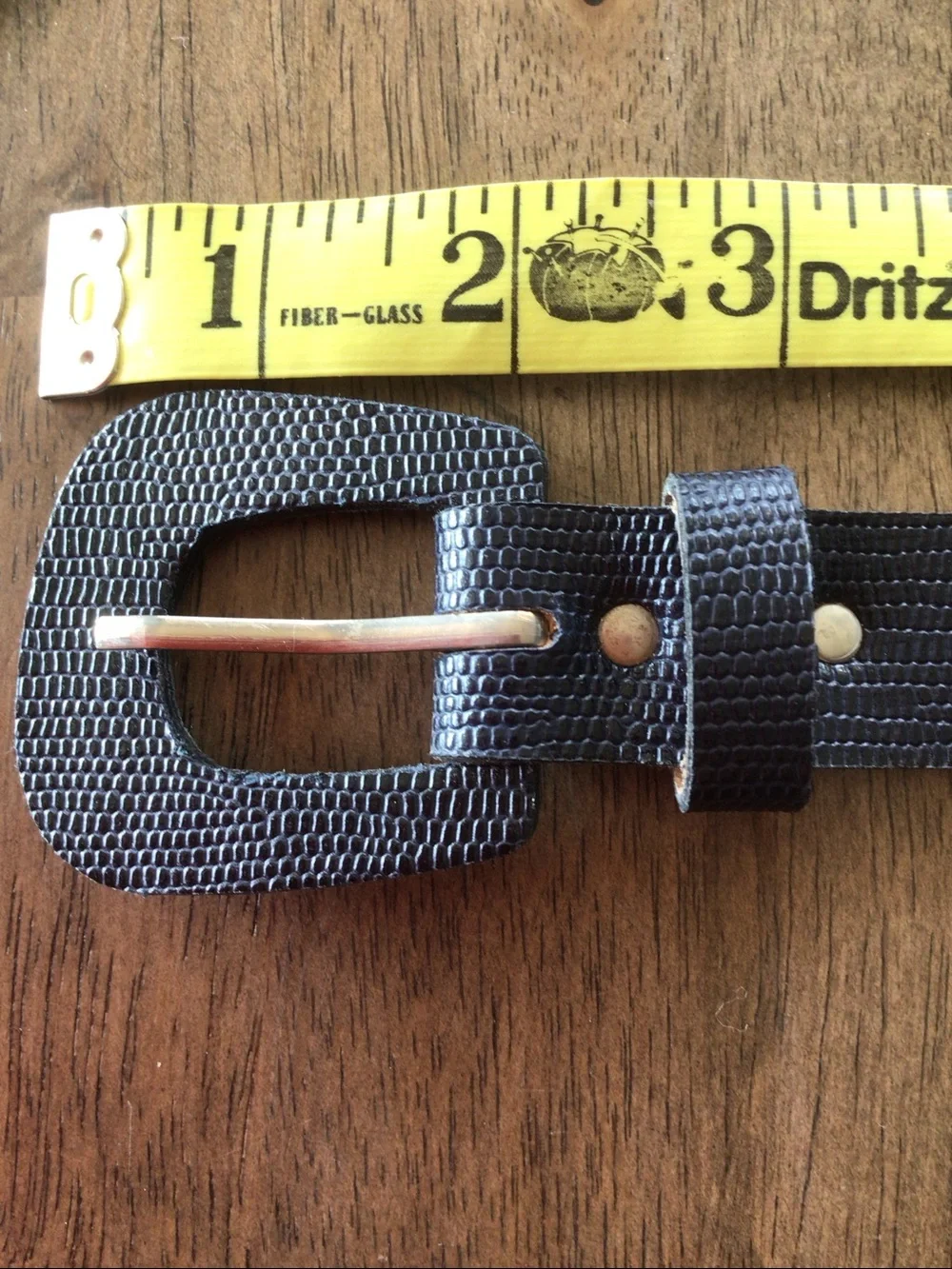 Bundle 2/$14  women’s NavyTextured Buckle Belt  Sz L/ XL 39.75 inches